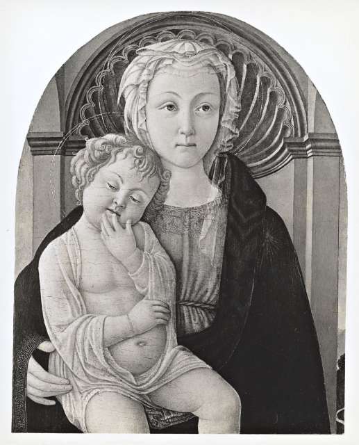 Keyes, Murray Kendall — Maestro della Natività di Castello - sec. XV - Madonna con Bambino — insieme